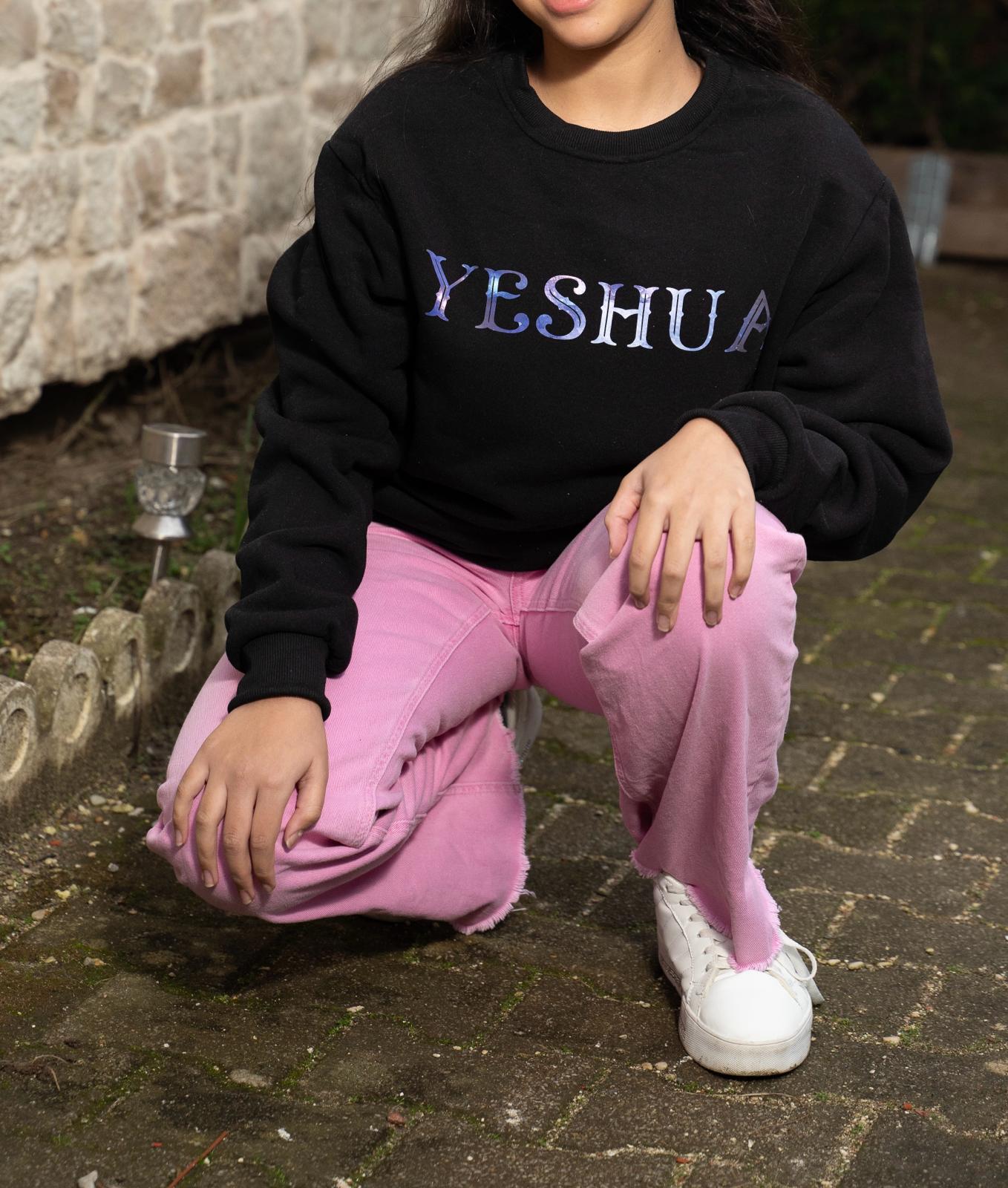 SWEAT noir "Yeshua"