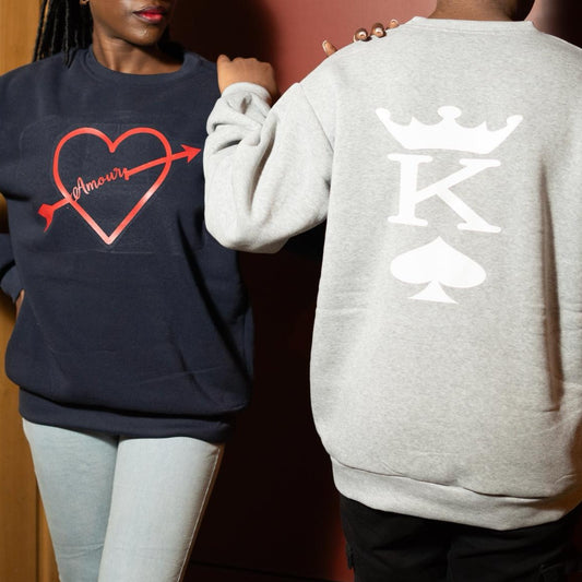 PULL- SWEAT couple " K & Amour"